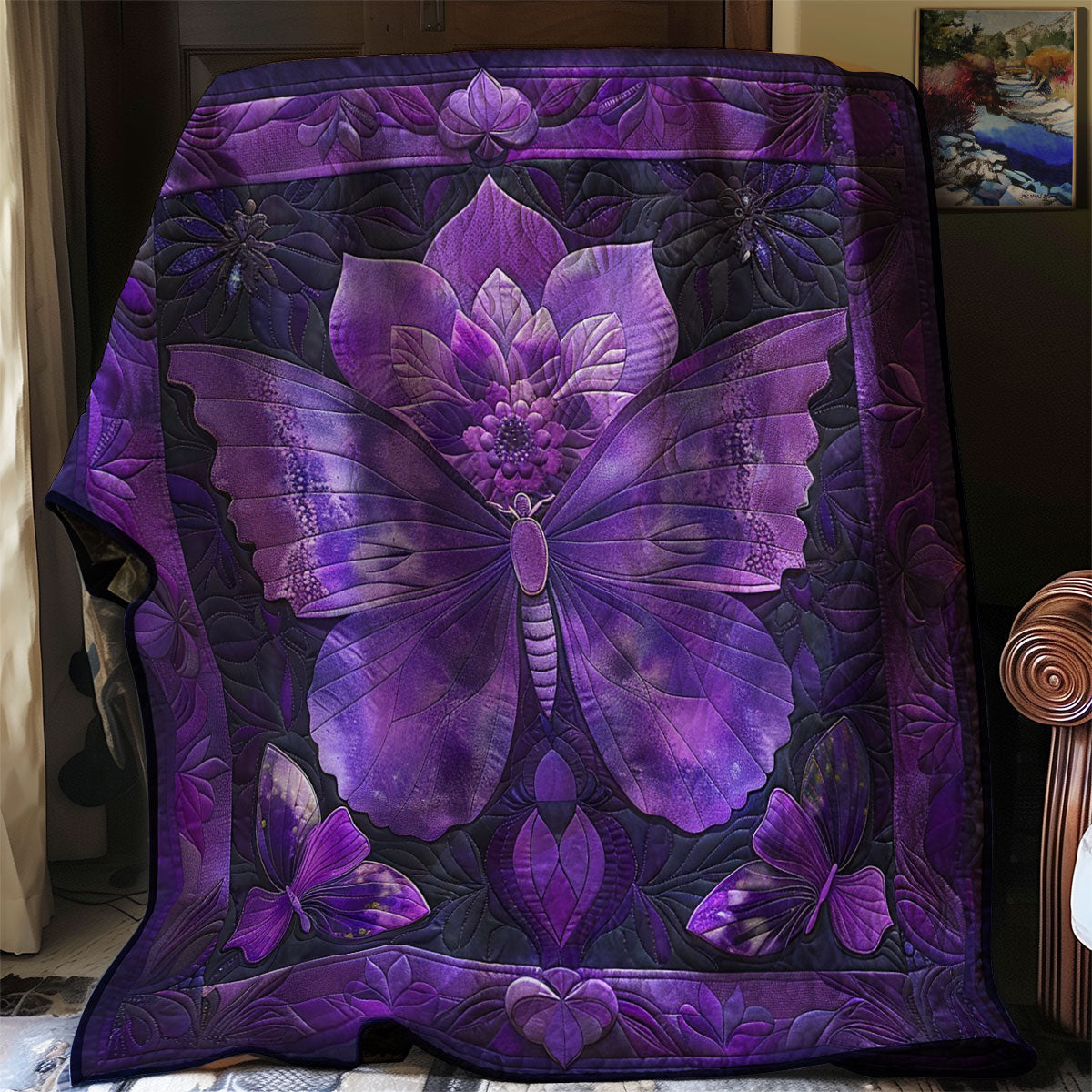Purple WM2308095CL Quilt