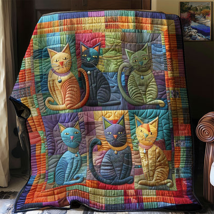 Purrfect Puns WN0908076CL Quilt