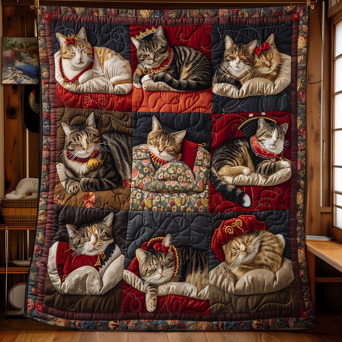 Queen Cat SR2208029CL Quilt