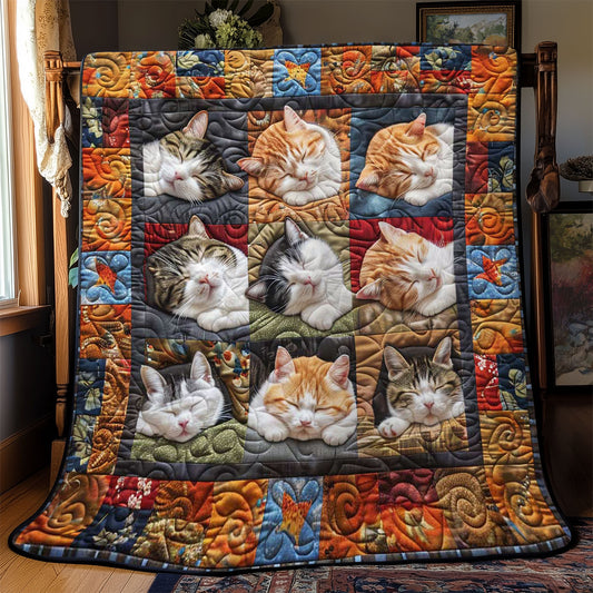 Quiet Cats WN2108026CL Quilt