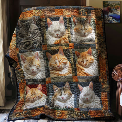 Quiet Moments Cats WN1508033CL Quilt