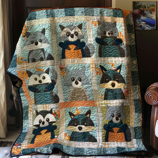 Raccoon Cuddle Comfort WN0808109CL Quilt