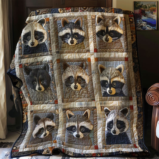 Raccoon Haven WN0808050CL Quilt