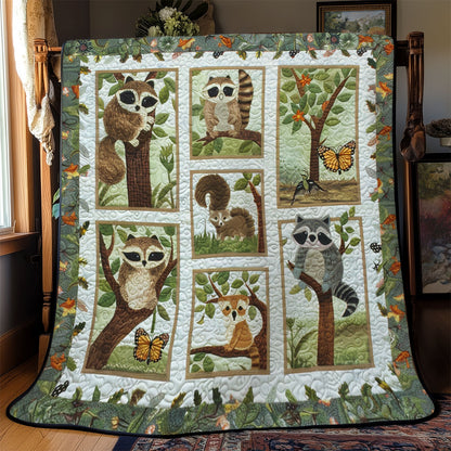 Raccoon Rendezvous WN2208105CL Quilt