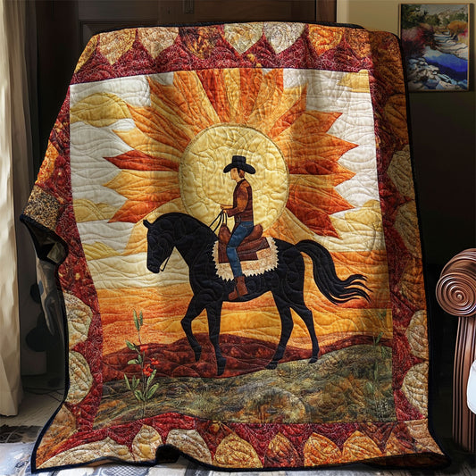 Radiant Sun Cowboy WN0108074CL Quilt