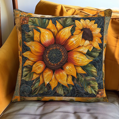 Radiant Sunflowers WN3007082CL Quilt Pillow Case