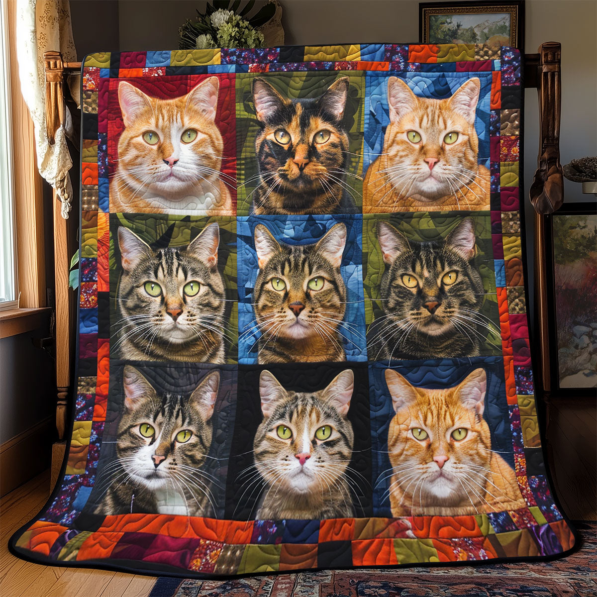 Rebel Cats WN2208030CL Quilt