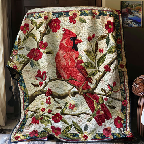 Red Cardinal WM0509022CL Quilt