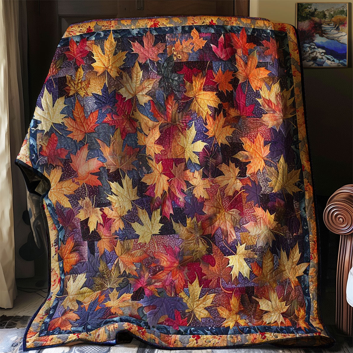 Red Maple Glow WN1908029CL Quilt