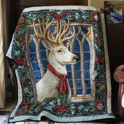 Red Scarf Deer Tales WN0909068CL Quilt