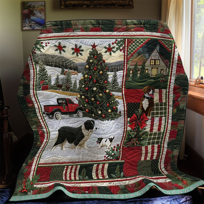Red Truck Bernese Mountain Joy WN3008007CL Quilt