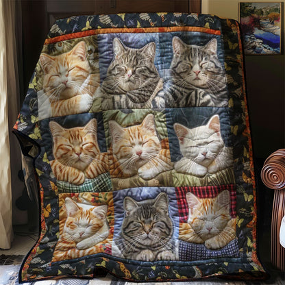 Restful Cats WN1508025CL Quilt