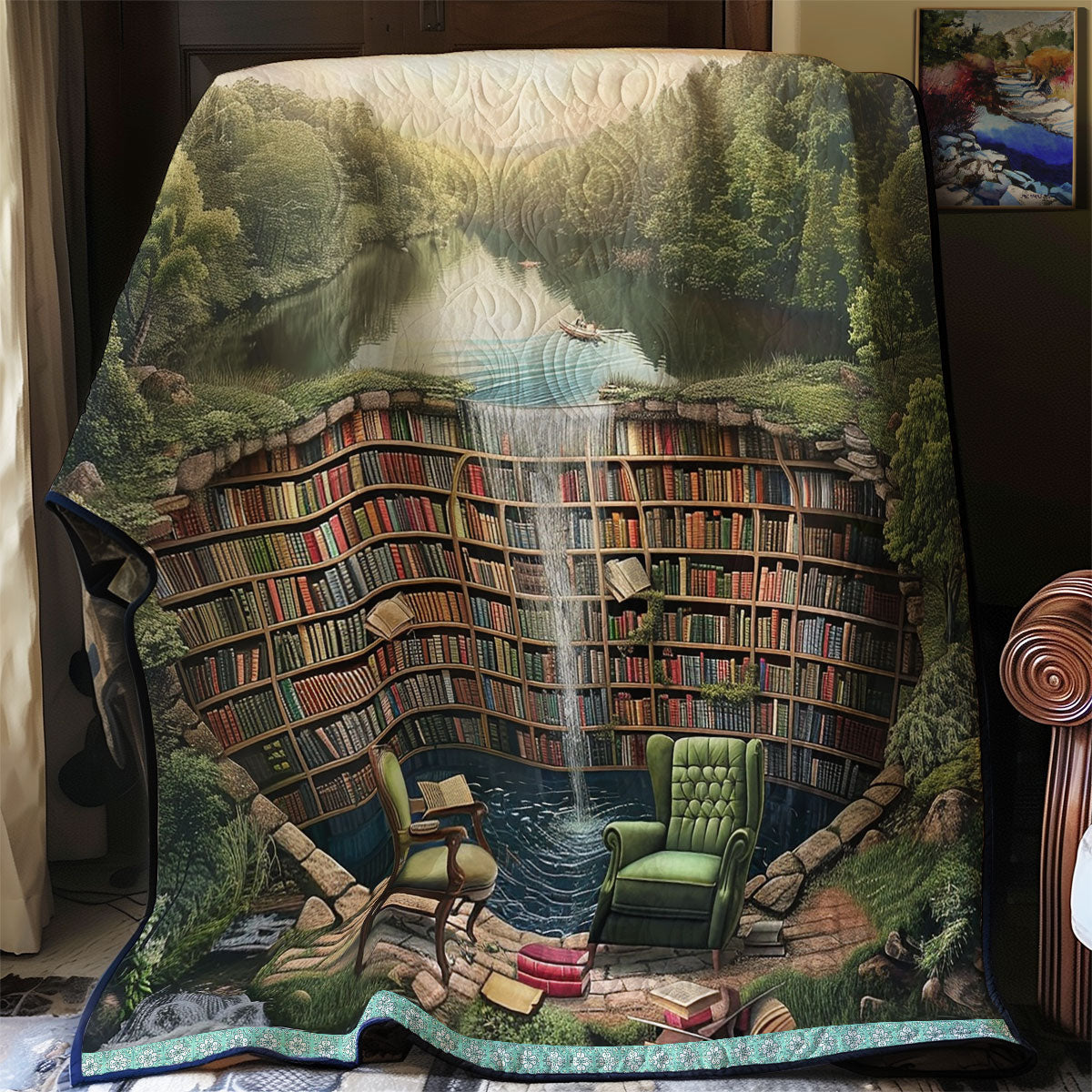 Riverside Library Enchantment WN0909113CL Quilt