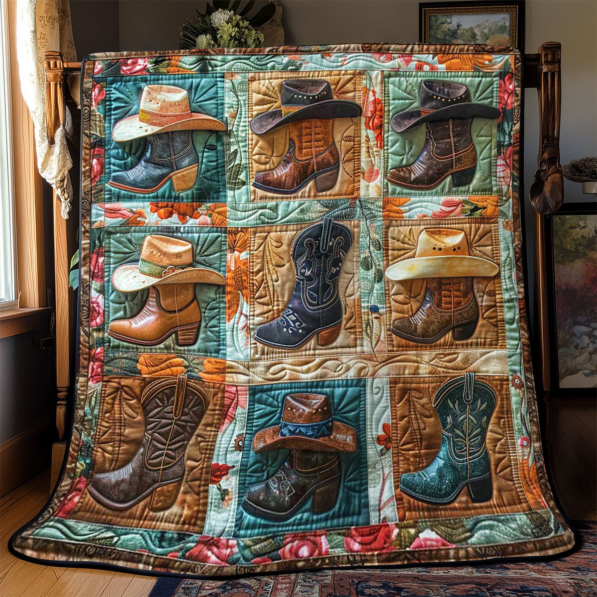 Rodeo Boots Comforter WN2108055CL Quilt – Cozzyhomes