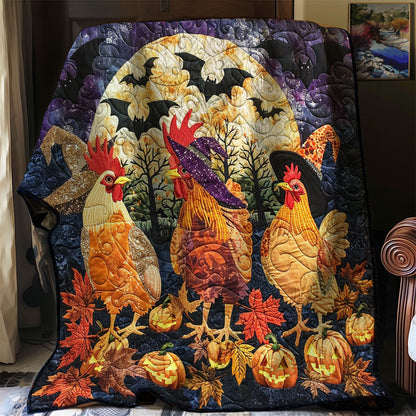 Rooster Witches WM2908032CL Quilt