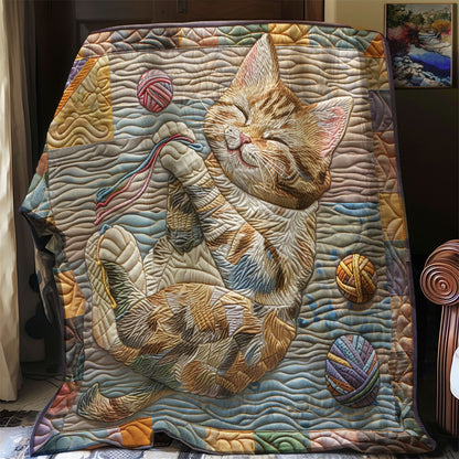 Royal Cat With Yarn SR1308028CL Quilt