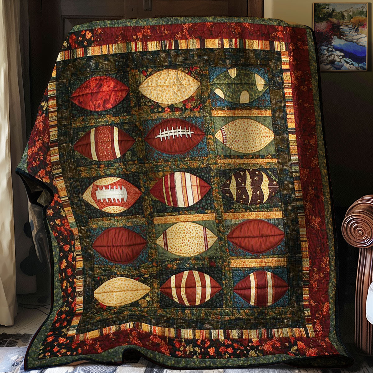 Rugby Football WN0708079CL Quilt