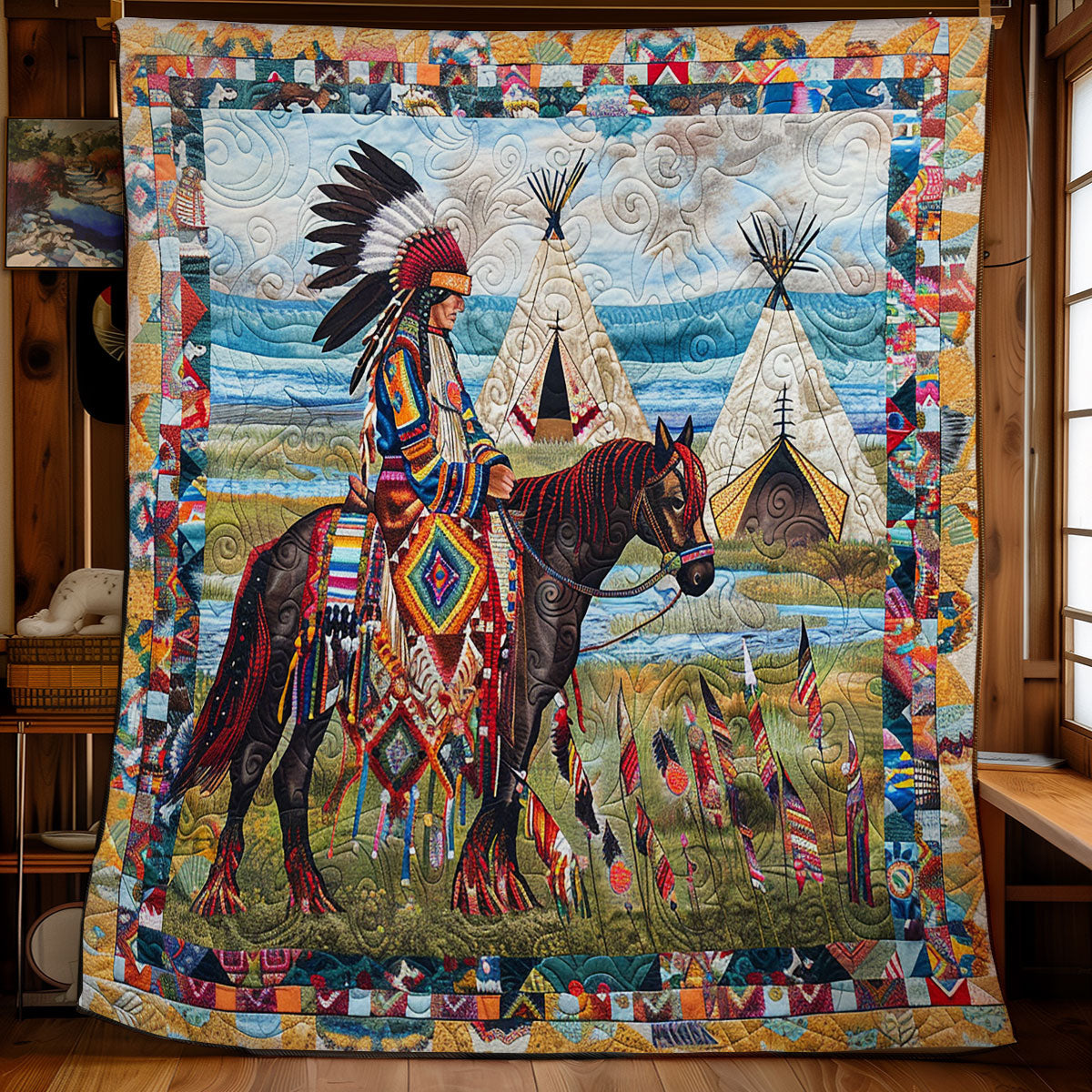 Sacred Spirits SR2608014CL Quilt