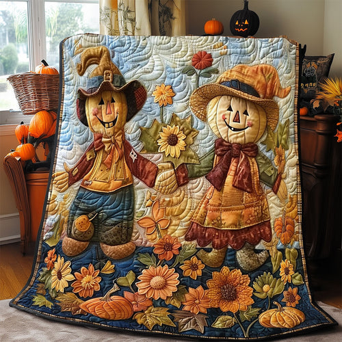 Scarecrow Autumn Festivities SR1508030CL Quilt