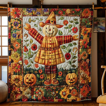 Scarecrow's Pumpkin Dream WN1908044CL Quilt