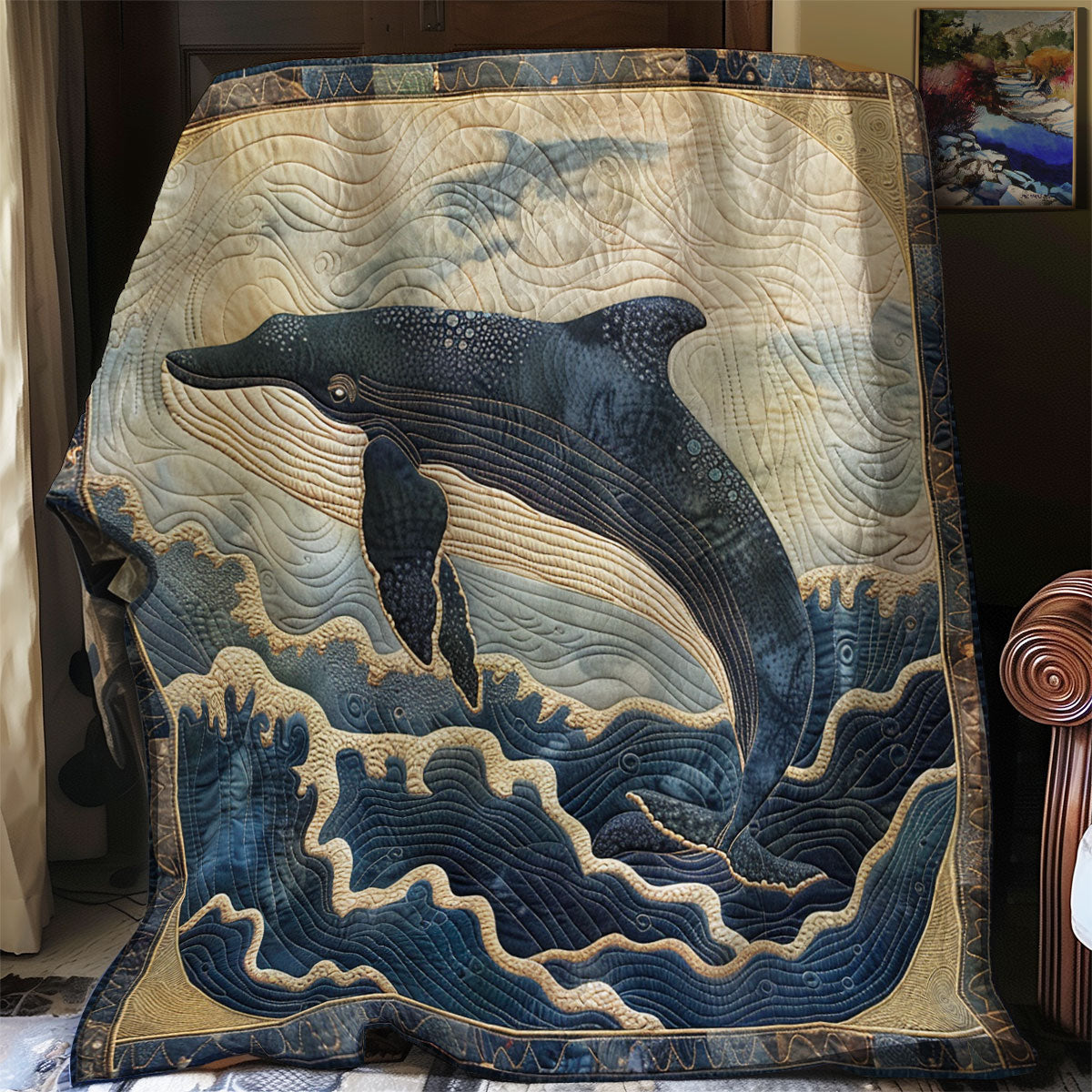 Sea Whale SR1408005CL Quilt