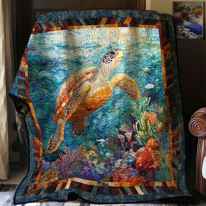 Sea Turtle WN0208040CL Quilt