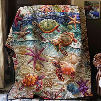 Seaside Turtle Sanctuary WN1408104CL Quilt