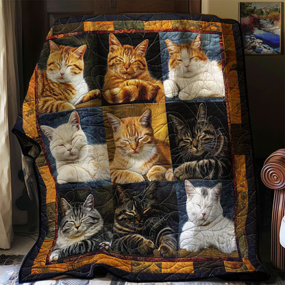 Serene Slumbers Cats WN1508042CL Quilt