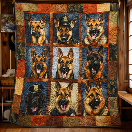 Serious German Shepherd SR2308015CL Quilt