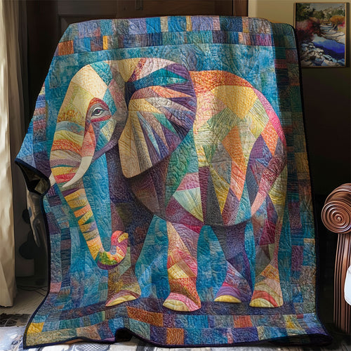 Shape Of Elephants Color WM0608034CL Quilt