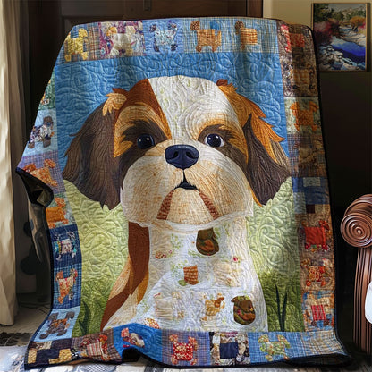 Shih Tzu Bliss WN0608048CL Quilt