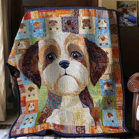 Shih Tzu Haven WN0608047CL Quilt