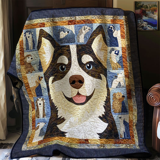 Siberian Husky Bliss WN0608052CL Quilt