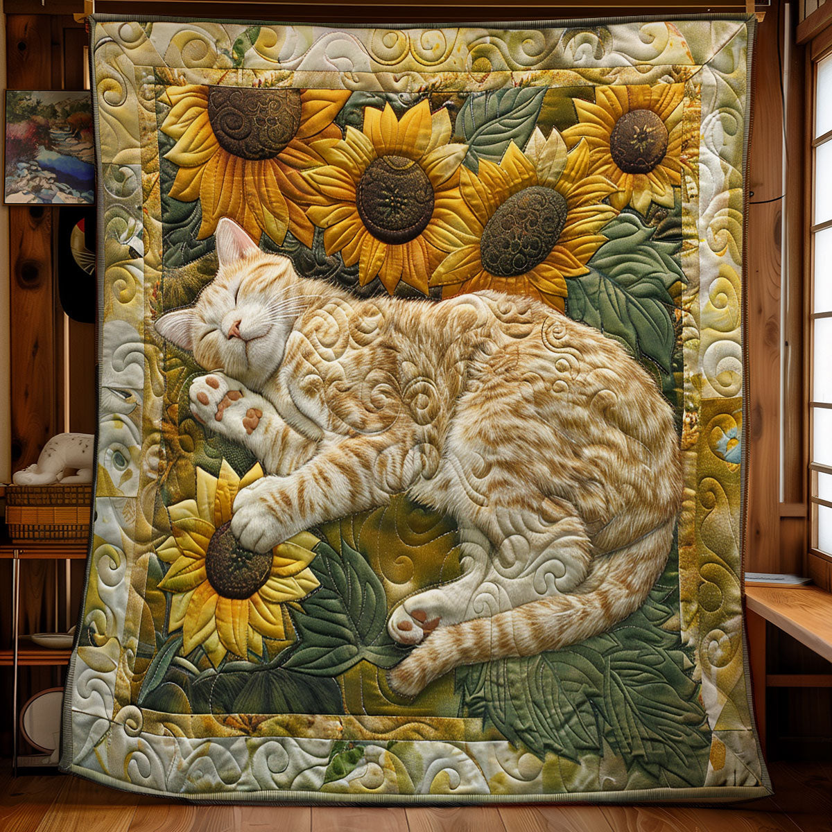 Sleeping Cat SR1508015CL Quilt