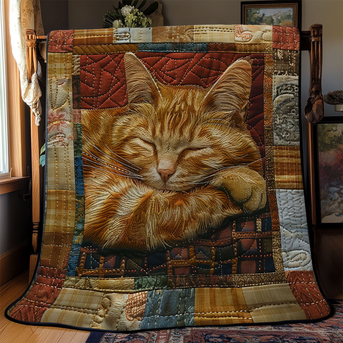 Sleepy Cat WN2208003CL Quilt