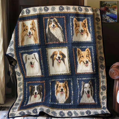 Smile Dogs WM0308038CL Quilt