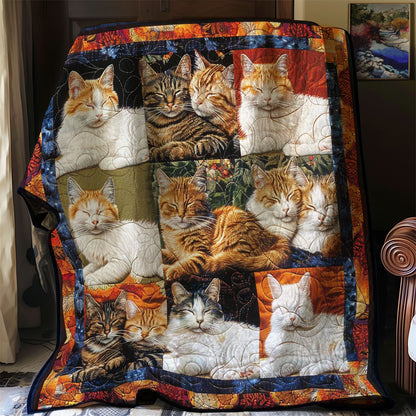 Snuggle Time Cats WN1508091CL Quilt