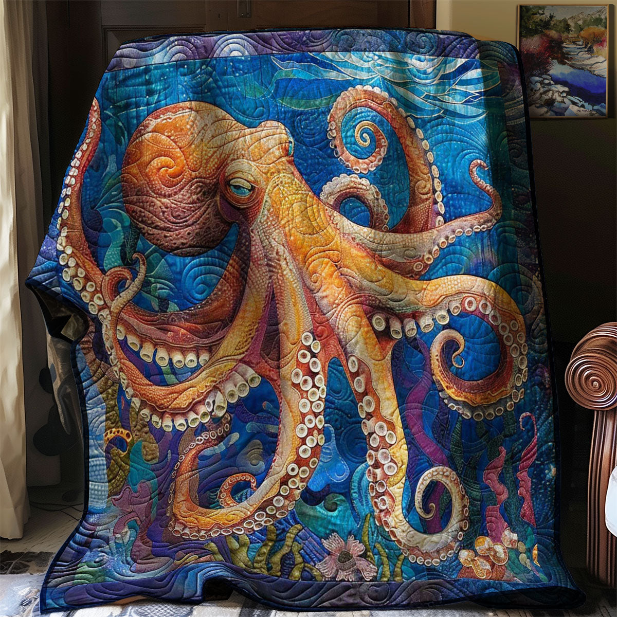 Snuggly Octopus WN1508011CL Quilt