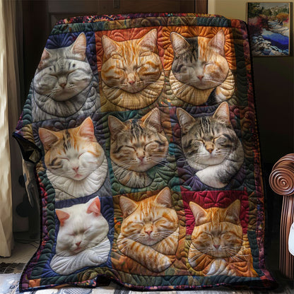 Soft Touch Cats WN1508032CL Quilt