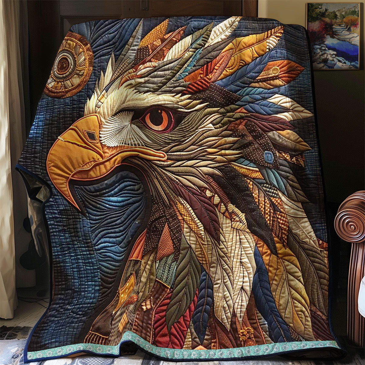 Spirit Bald Eagle WN0509023CL Quilt