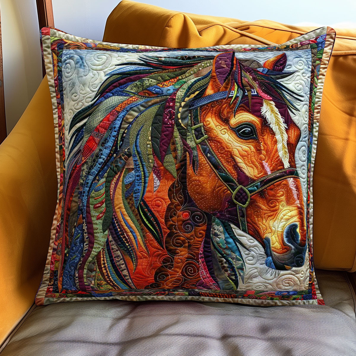 Spirit Horse WN3007085CL Quilt Pillow Case