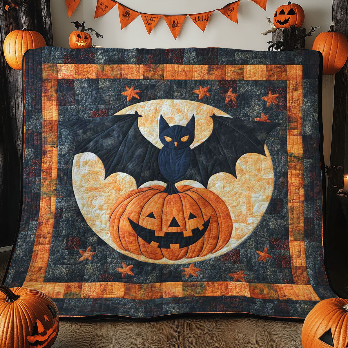 Spooky Bat WN0308005CL Quilt