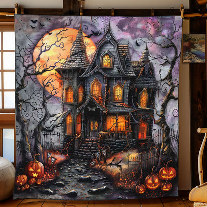 Spooky Castle of Shadows WN1908090CL Quilt