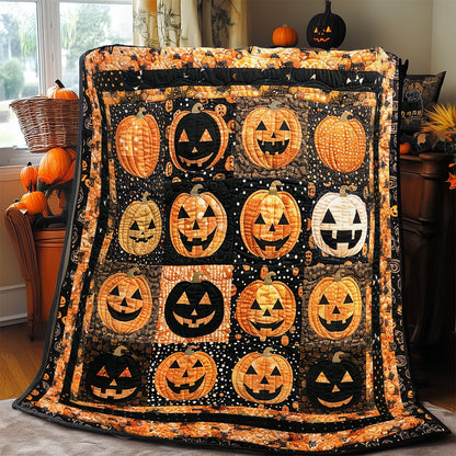 Spooky Pumpkin SR2108027CL Quilt