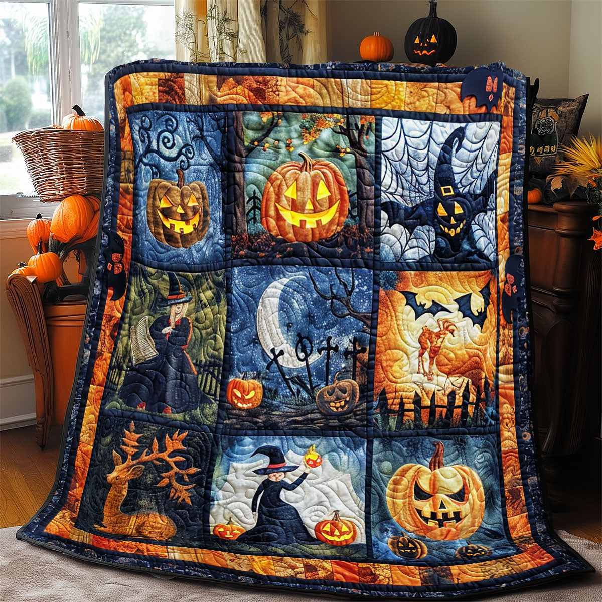 Spooky Scene SR2308034CL Quilt