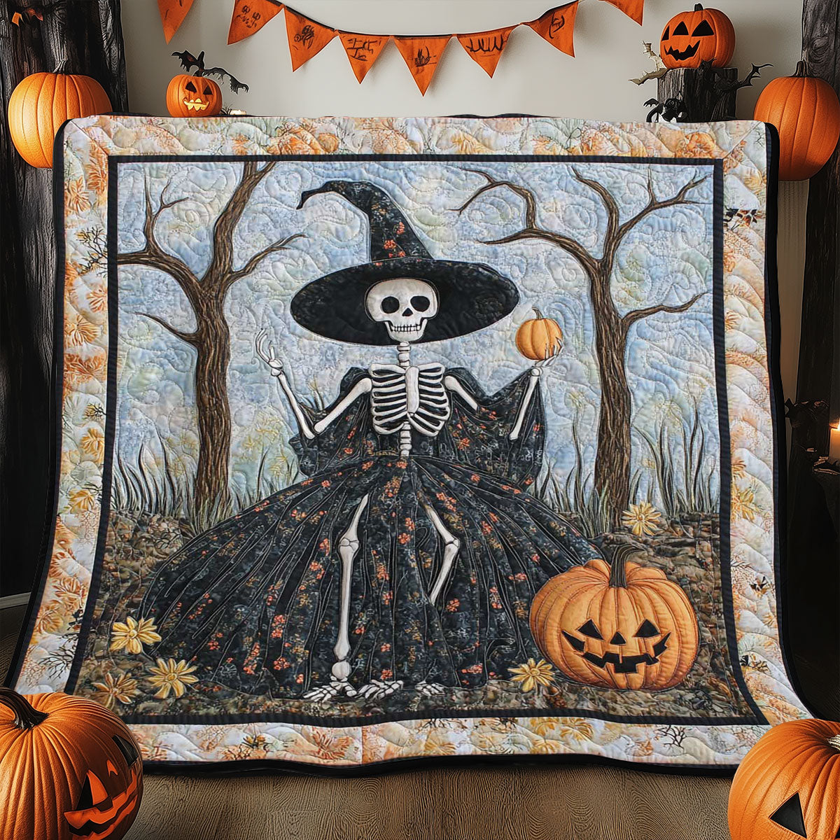 Spooky Witchcraft WN0308003CL Quilt