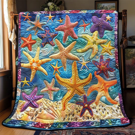 Starfish Dance Party WN2708064CL Quilt