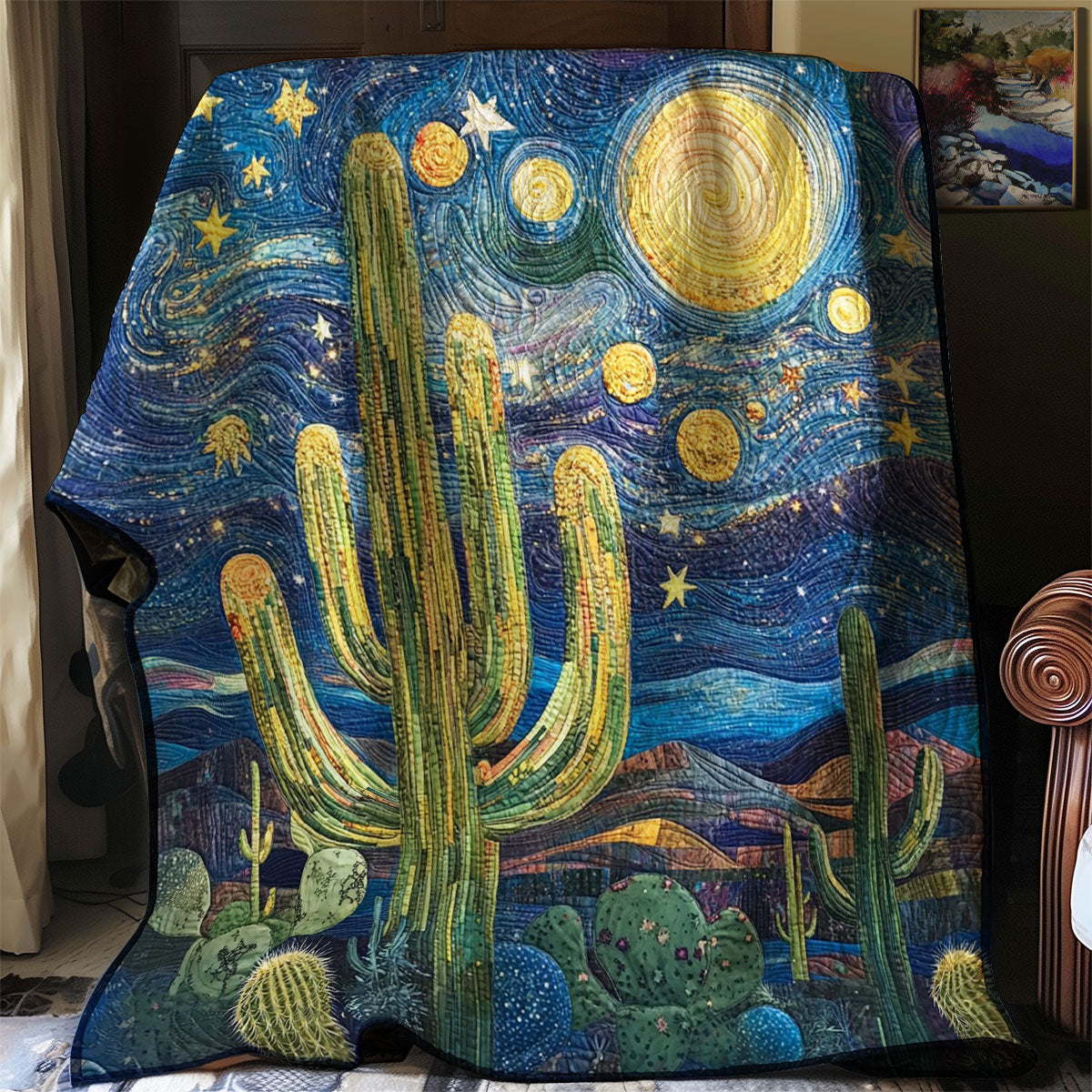 Starry Cactus WM3107001CL Quilt