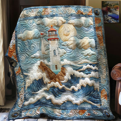 Stormy Lighthouse SR1308031CL Quilt