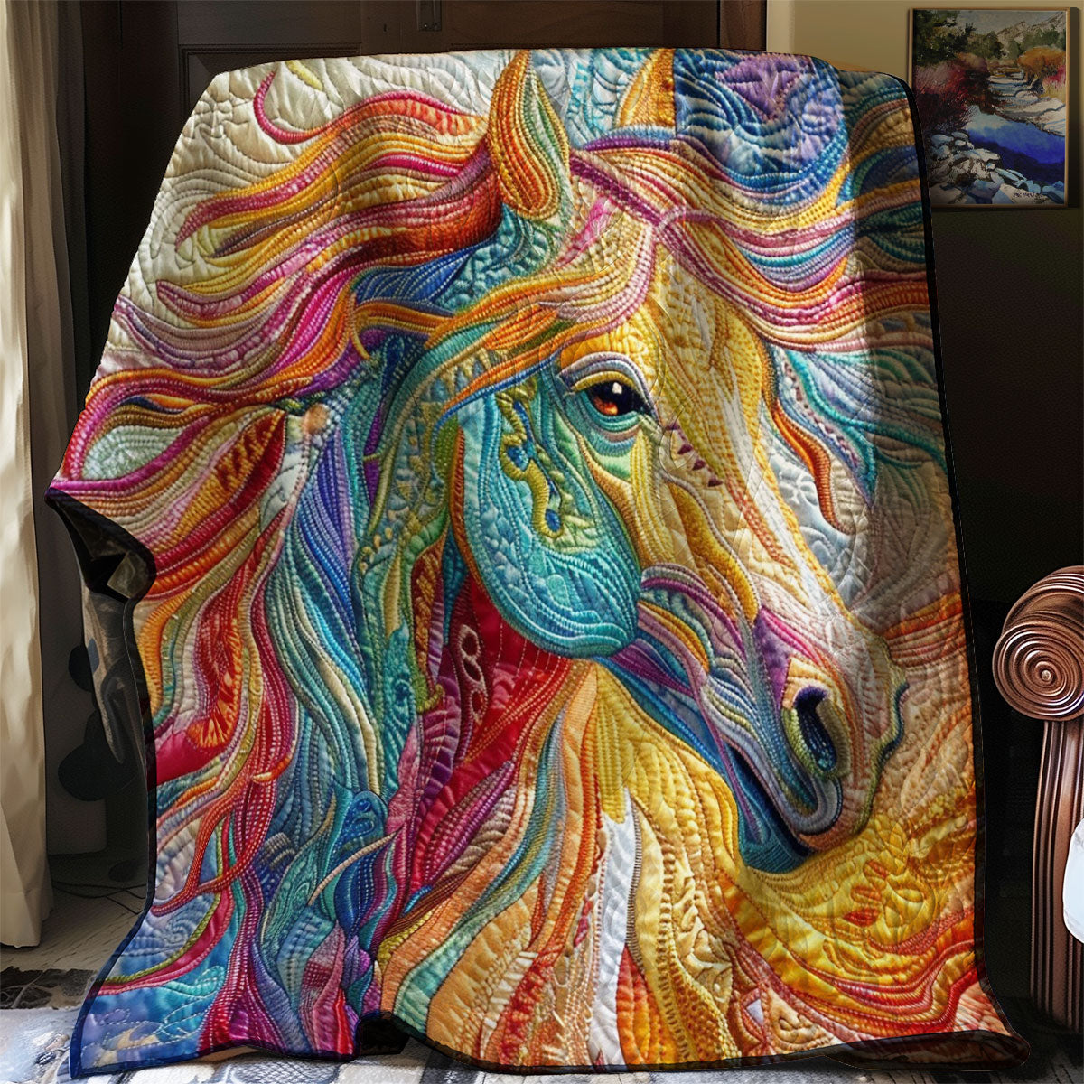 Stunning Horse WM2808022CL Quilt